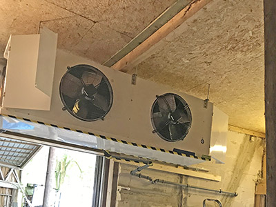Installation Kühlung